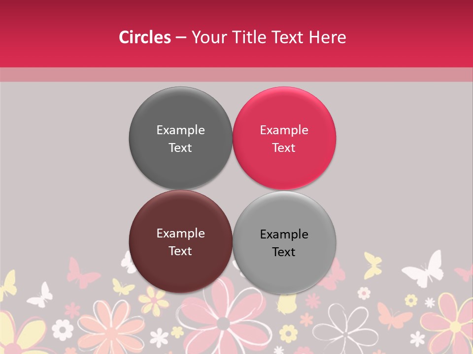 Abstract Nature Drawing PowerPoint Template