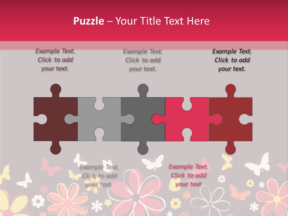 Abstract Nature Drawing PowerPoint Template