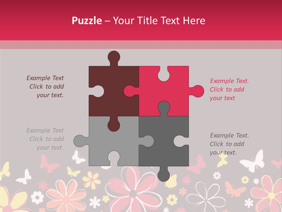 Abstract Nature Drawing PowerPoint Template