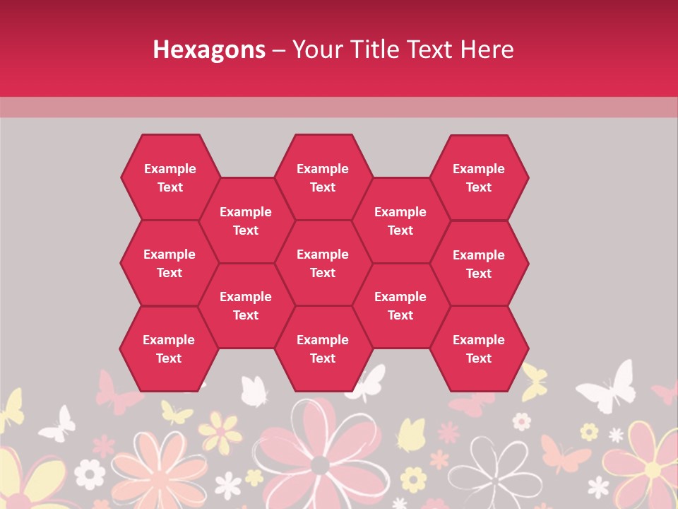 Abstract Nature Drawing PowerPoint Template