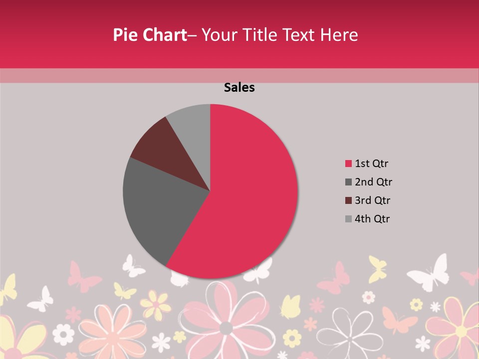 Abstract Nature Drawing PowerPoint Template