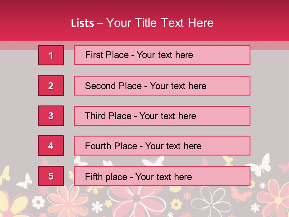 Abstract Nature Drawing PowerPoint Template