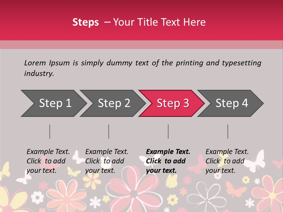 Abstract Nature Drawing PowerPoint Template