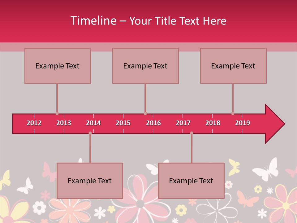 Abstract Nature Drawing PowerPoint Template