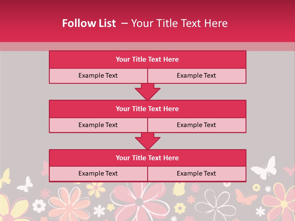 Abstract Nature Drawing PowerPoint Template