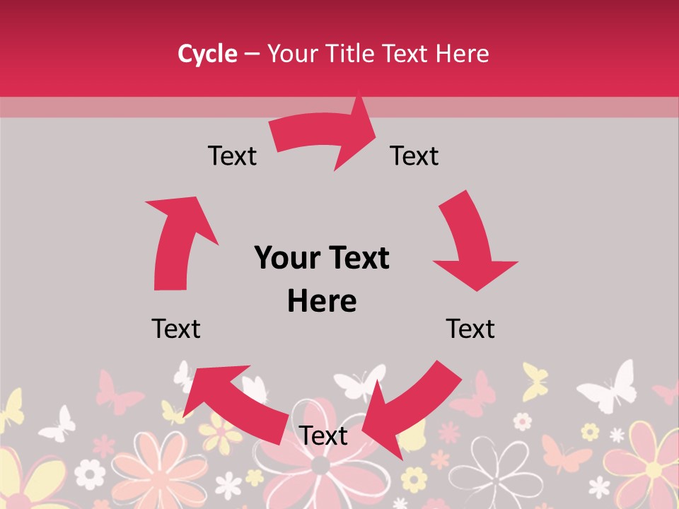 Abstract Nature Drawing PowerPoint Template