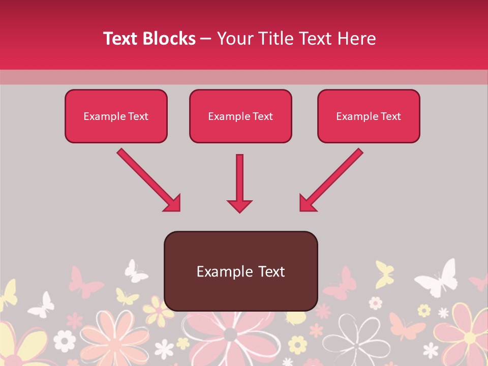 Abstract Nature Drawing PowerPoint Template