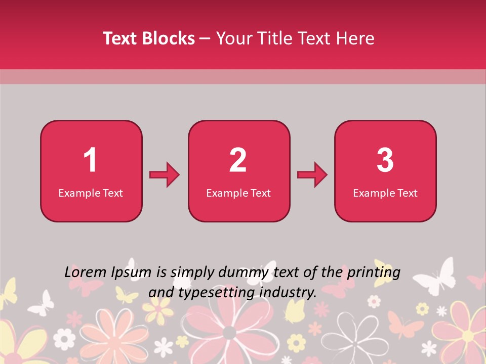 Abstract Nature Drawing PowerPoint Template
