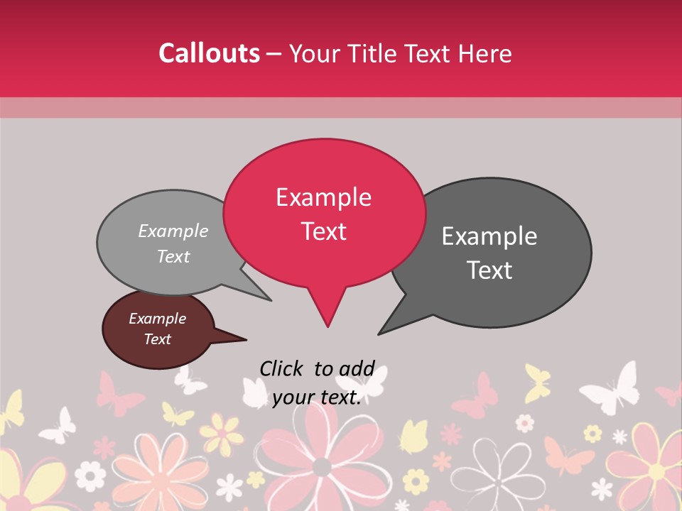 Abstract Nature Drawing PowerPoint Template
