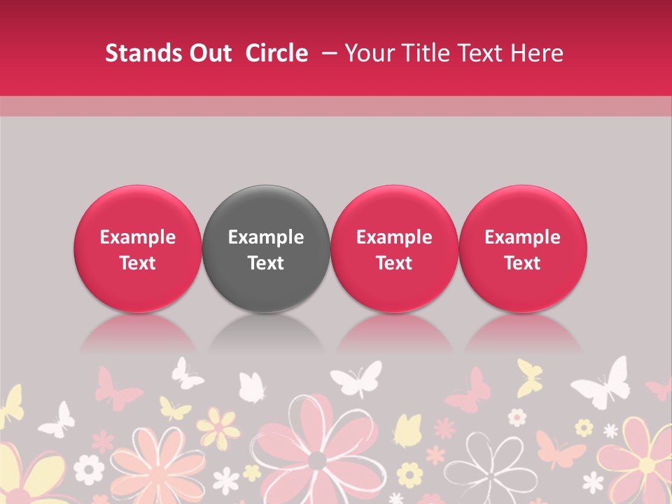 Abstract Nature Drawing PowerPoint Template