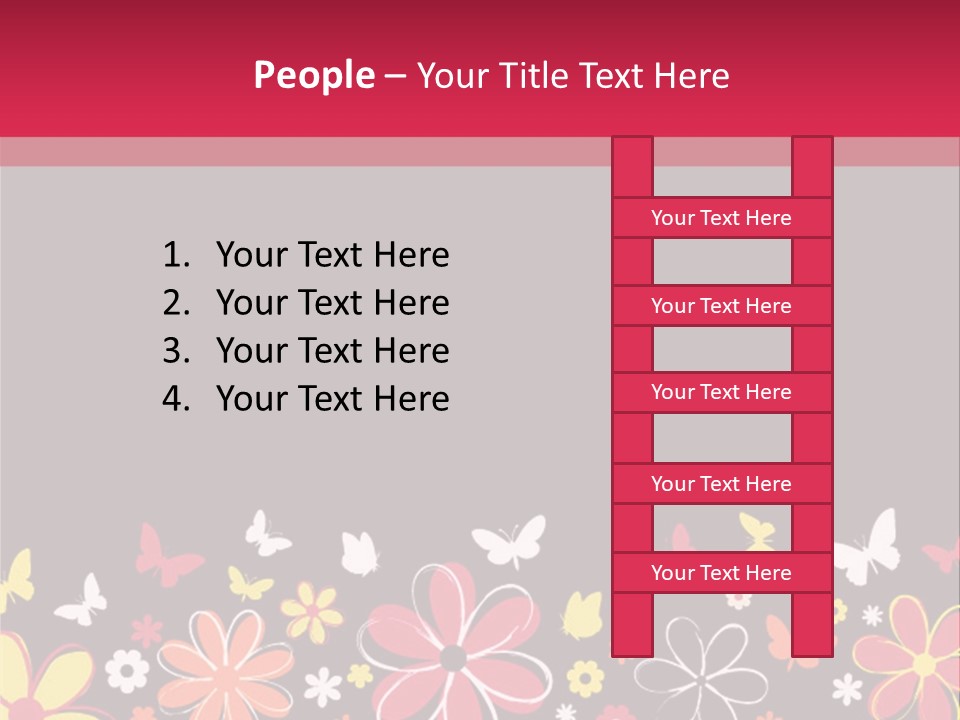 Abstract Nature Drawing PowerPoint Template