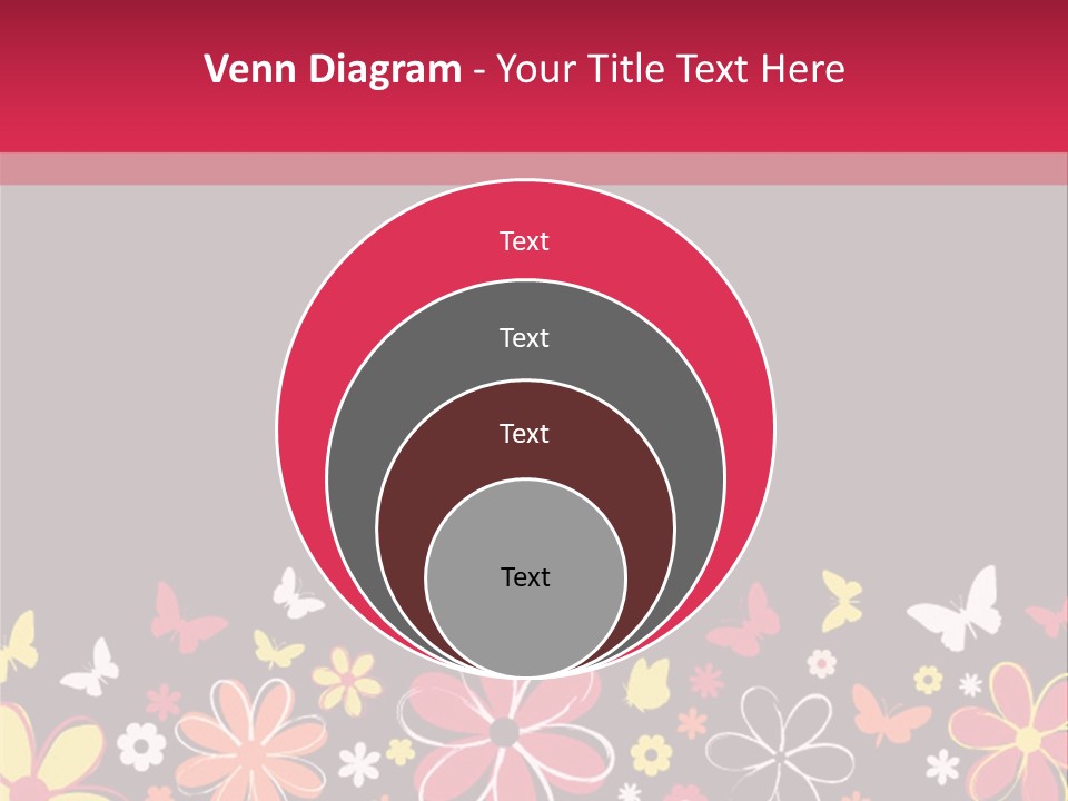 Abstract Nature Drawing PowerPoint Template