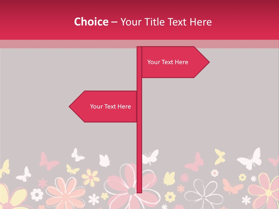 Abstract Nature Drawing PowerPoint Template