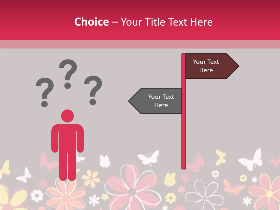 Abstract Nature Drawing PowerPoint Template