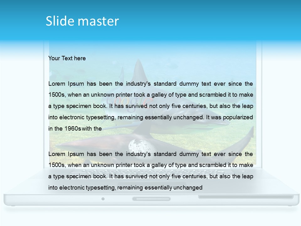 York Speed Panorama PowerPoint Template