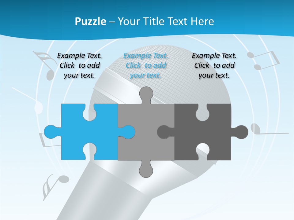 Flying Beach Environment PowerPoint Template