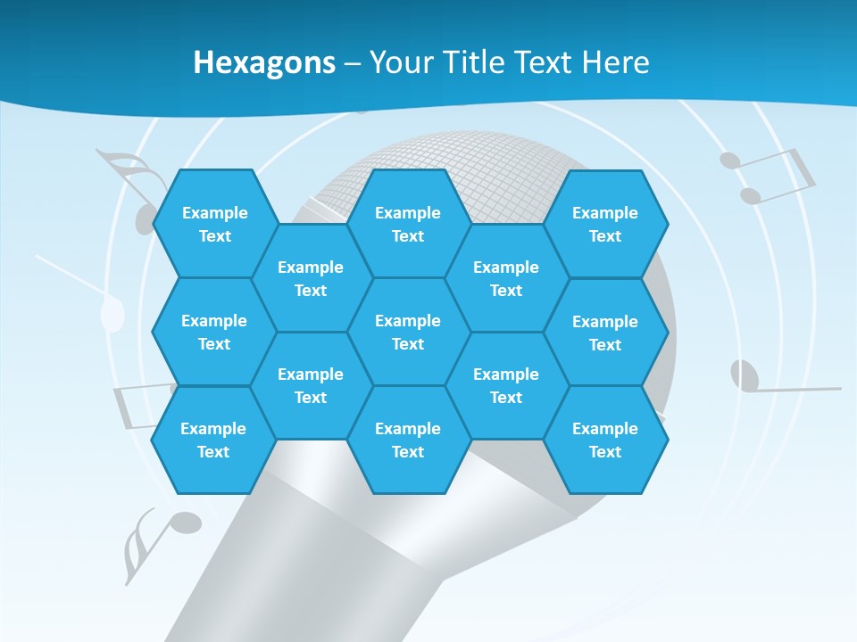 Flying Beach Environment PowerPoint Template