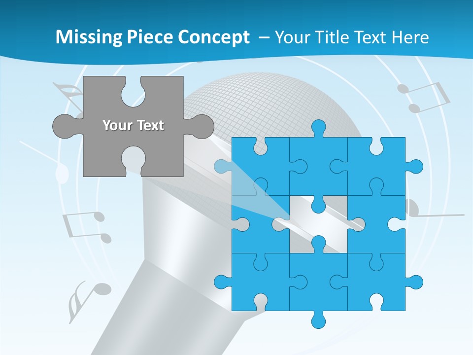 Flying Beach Environment PowerPoint Template