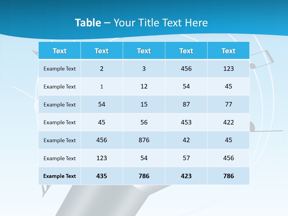 Flying Beach Environment PowerPoint Template