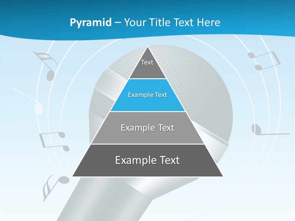 Flying Beach Environment PowerPoint Template