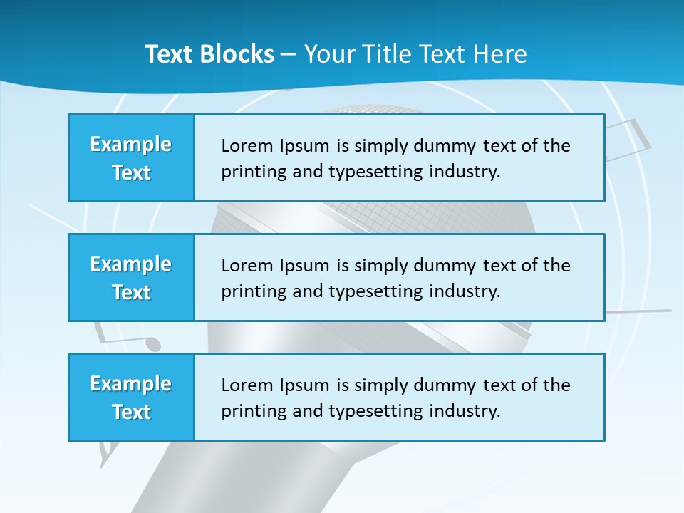Flying Beach Environment PowerPoint Template