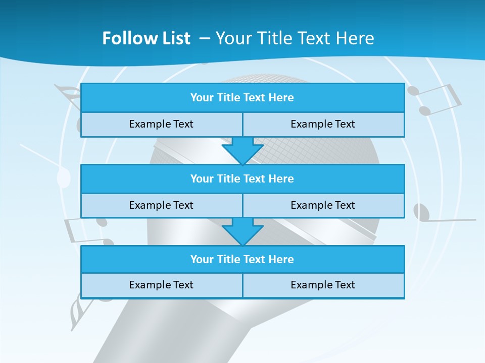 Flying Beach Environment PowerPoint Template