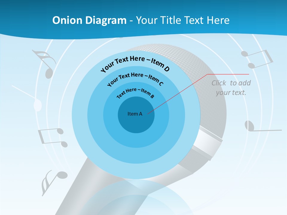 Flying Beach Environment PowerPoint Template