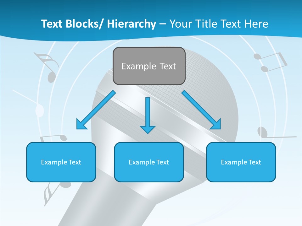 Flying Beach Environment PowerPoint Template