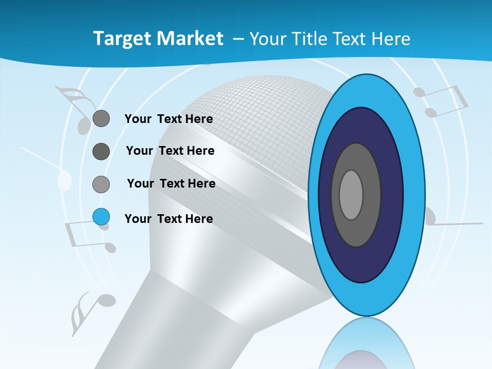 Flying Beach Environment PowerPoint Template