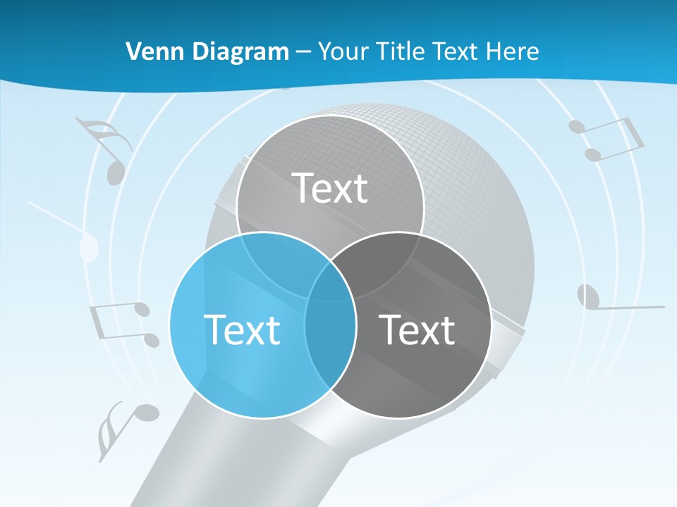 Flying Beach Environment PowerPoint Template