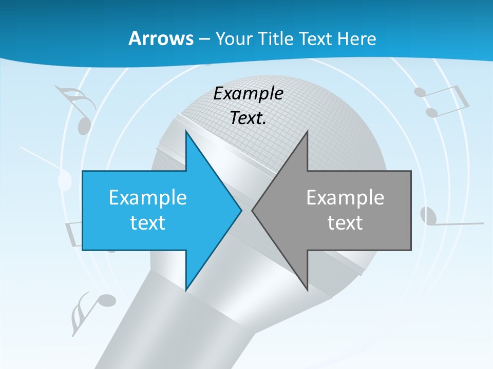 Flying Beach Environment PowerPoint Template
