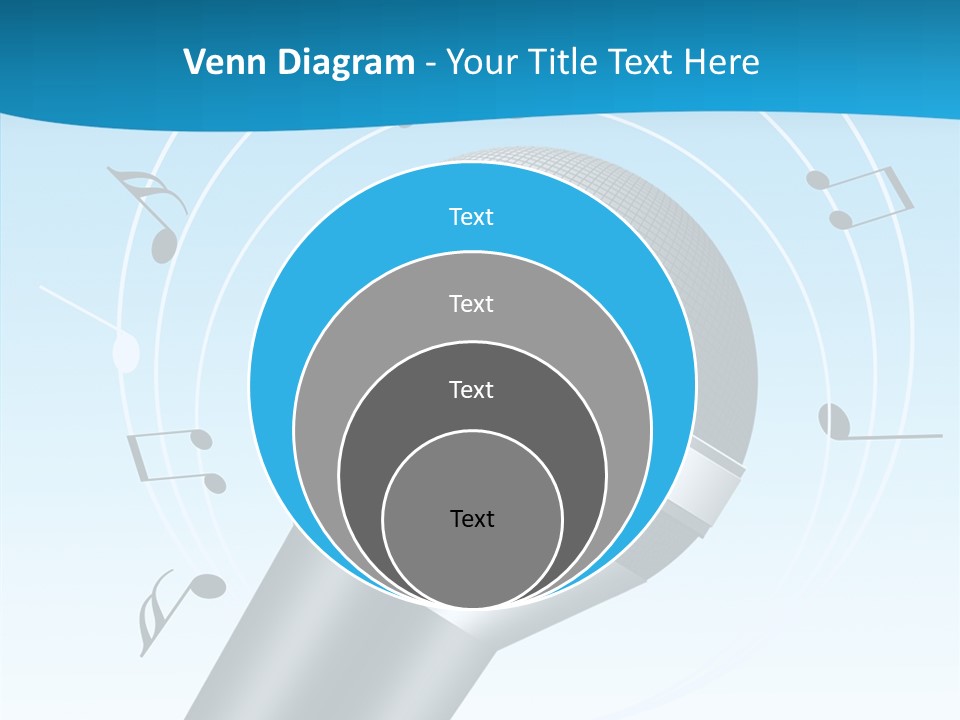 Flying Beach Environment PowerPoint Template