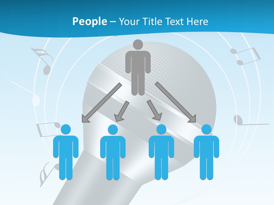 Flying Beach Environment PowerPoint Template