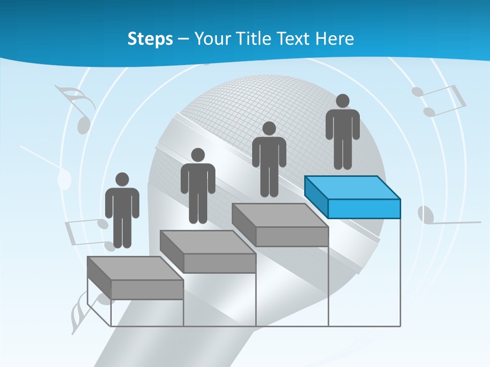Flying Beach Environment PowerPoint Template