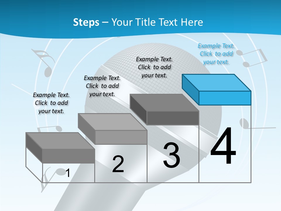 Flying Beach Environment PowerPoint Template