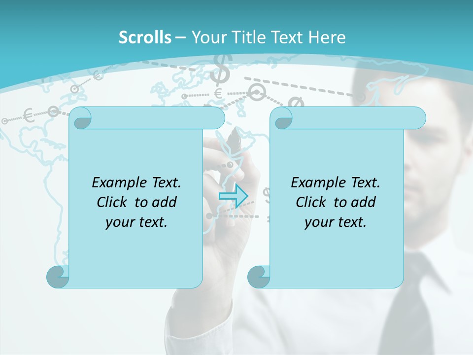 Information Net Investment PowerPoint Template