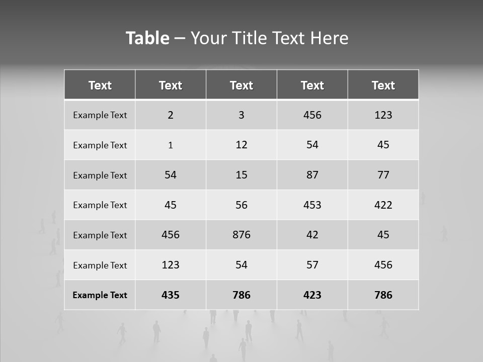 Small Life Businessman PowerPoint Template