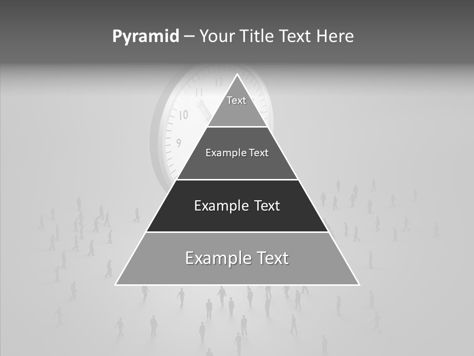 Small Life Businessman PowerPoint Template