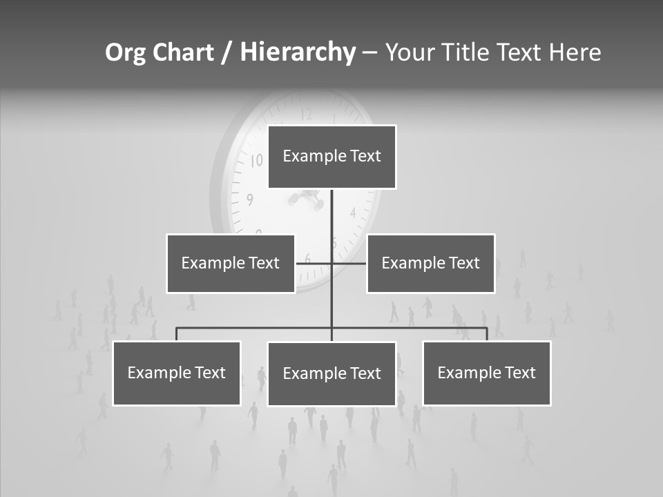 Small Life Businessman PowerPoint Template