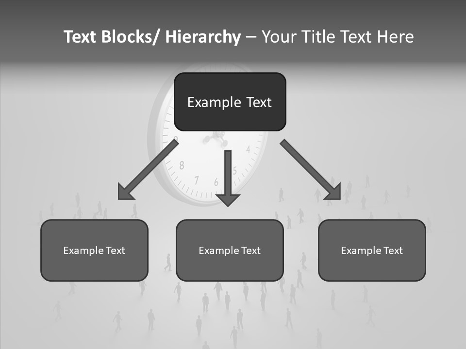 Small Life Businessman PowerPoint Template