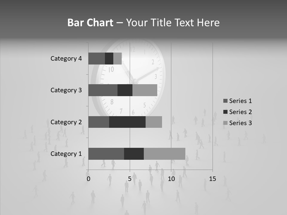 Small Life Businessman PowerPoint Template