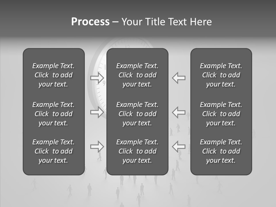 Small Life Businessman PowerPoint Template