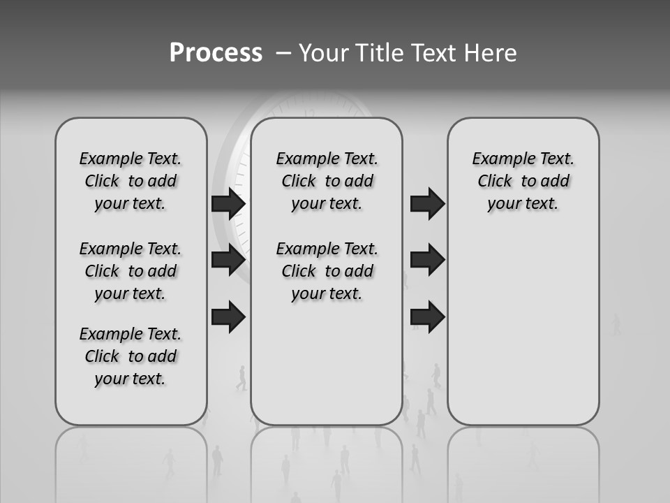 Small Life Businessman PowerPoint Template