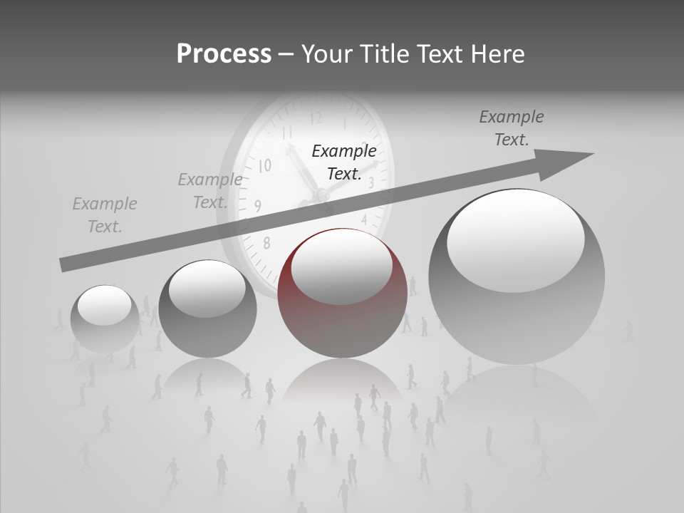 Small Life Businessman PowerPoint Template