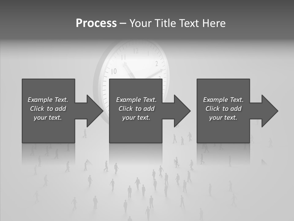 Small Life Businessman PowerPoint Template