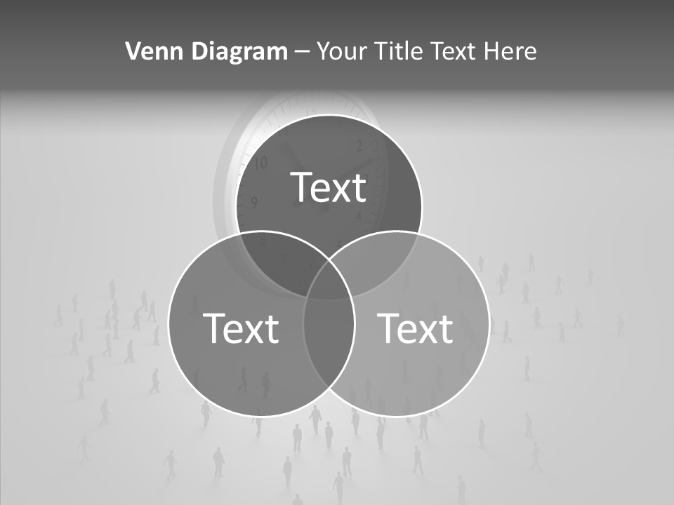 Small Life Businessman PowerPoint Template
