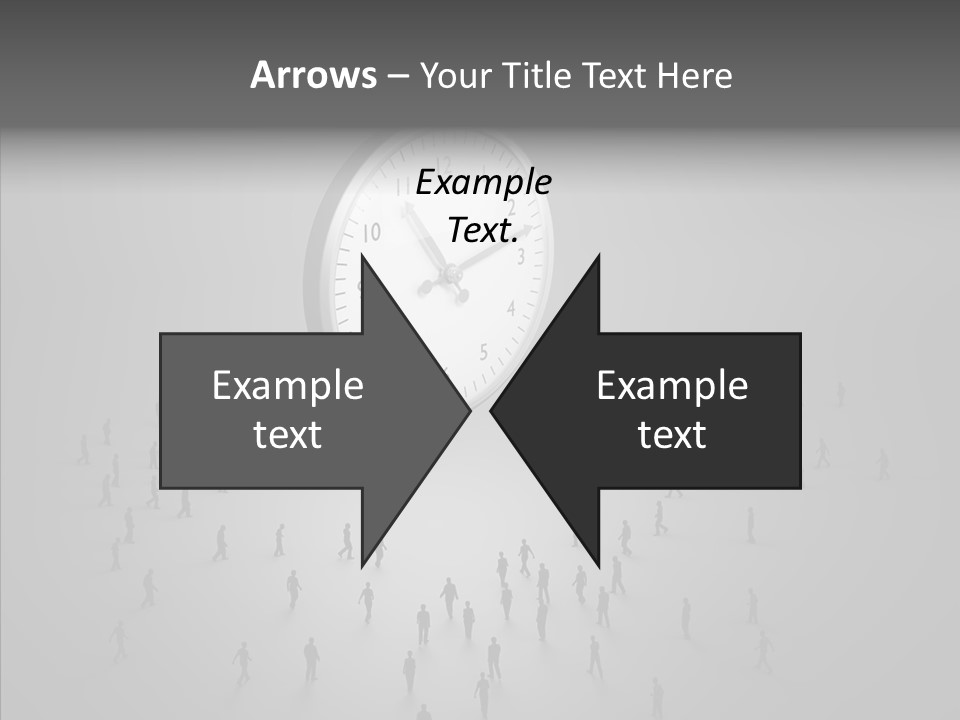 Small Life Businessman PowerPoint Template