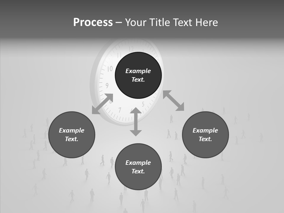 Small Life Businessman PowerPoint Template