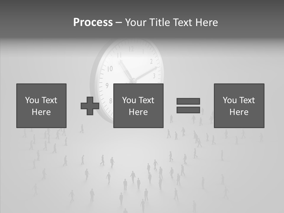 Small Life Businessman PowerPoint Template