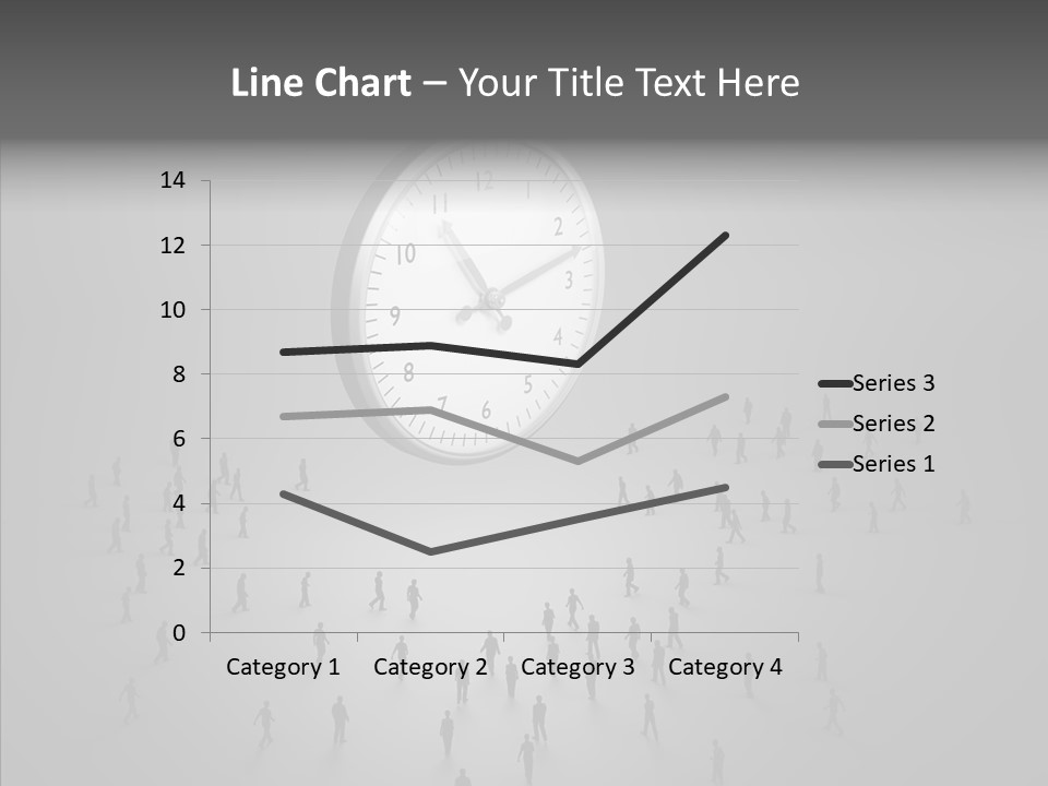 Small Life Businessman PowerPoint Template